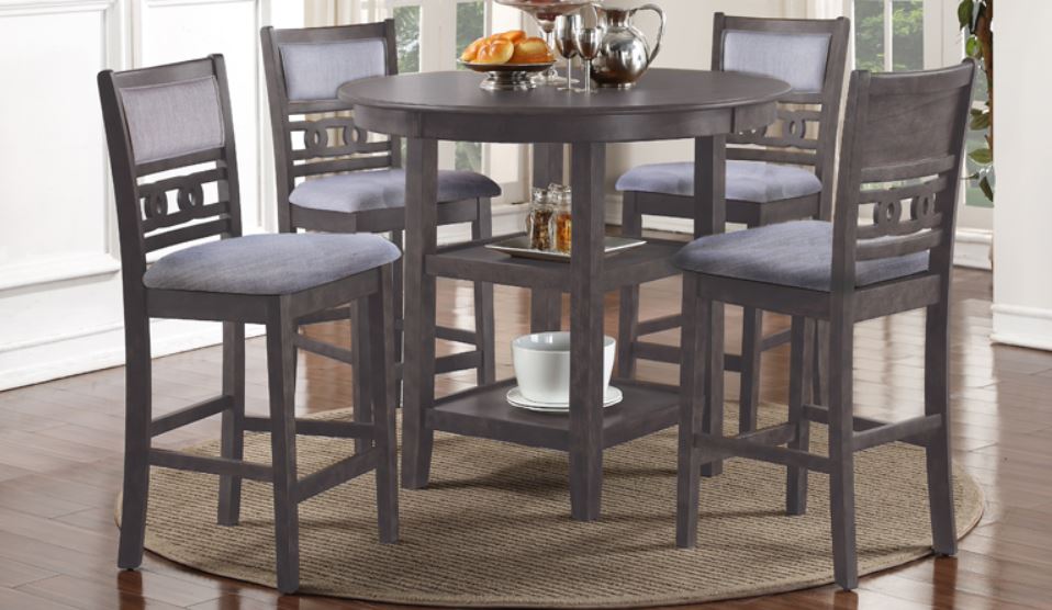 Gia Grey Pub Dining Collection Image