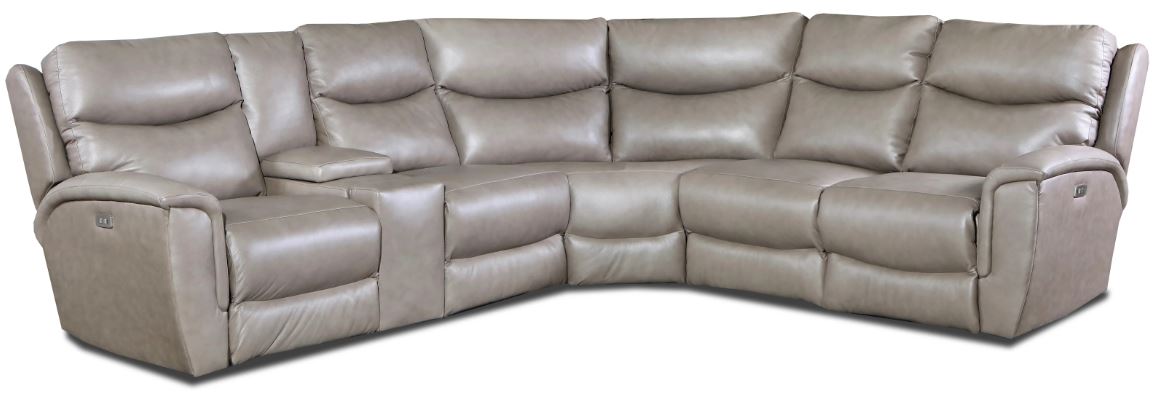 L343 Ovation Leather Modular Reclining Sectional