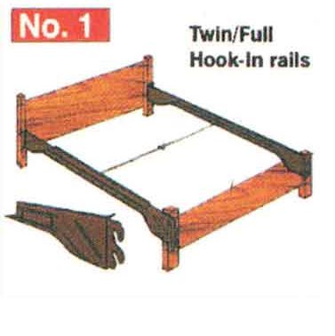 Twin Bed Rails