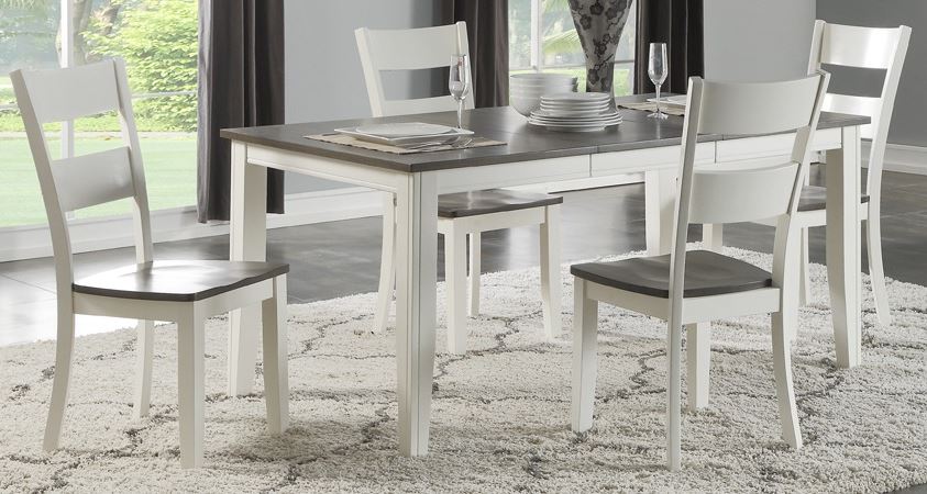 8205 Grey and White Dining Collection