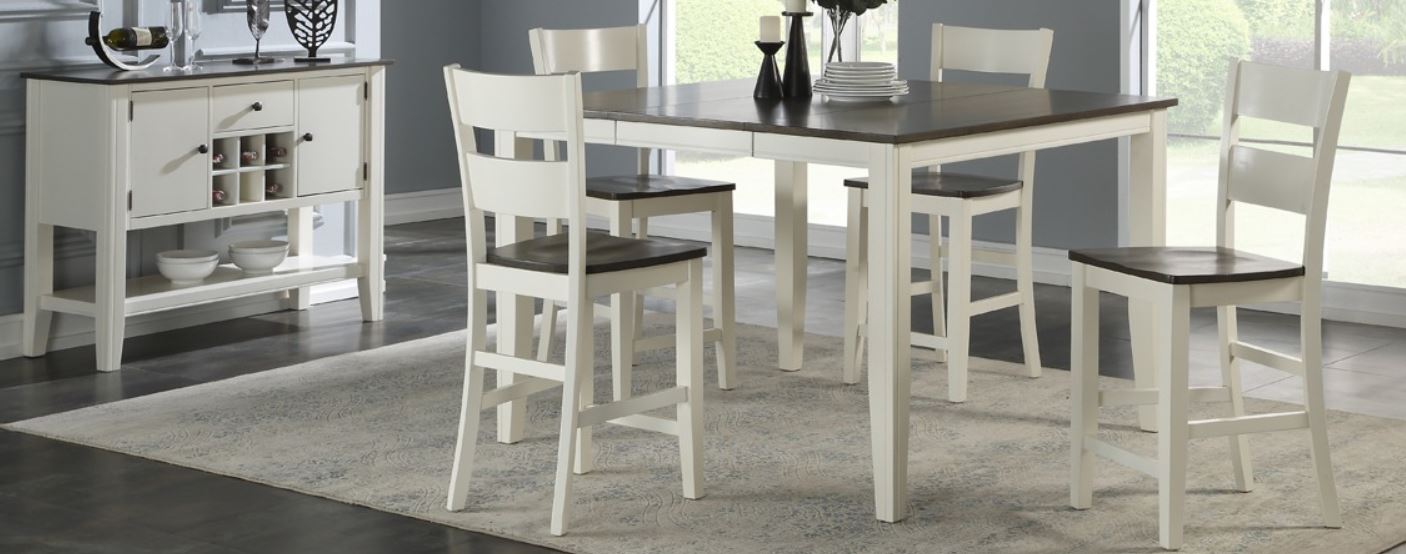 8205 Grey and White Pub Dining Collection