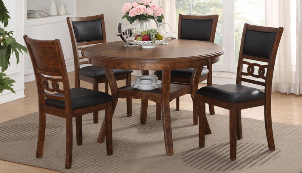 D1701 Gia Brown Dining Table Image