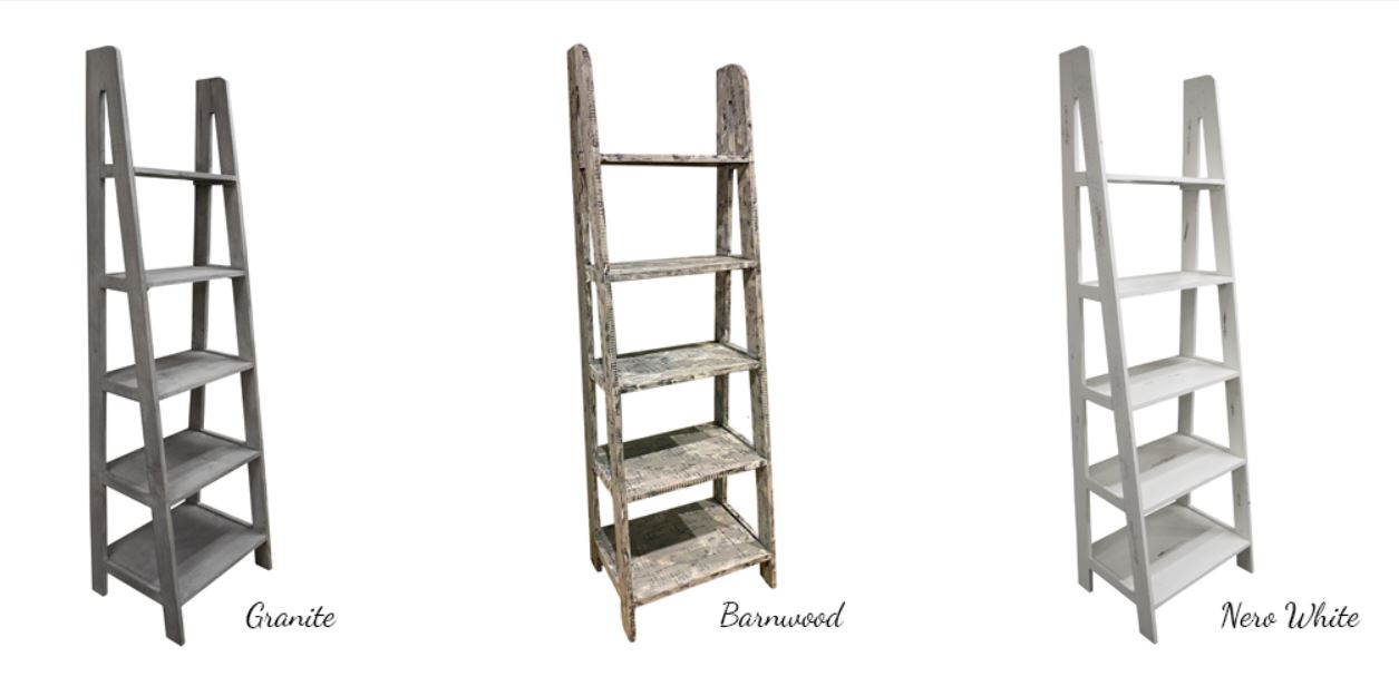 Granite Ladder Bookcase